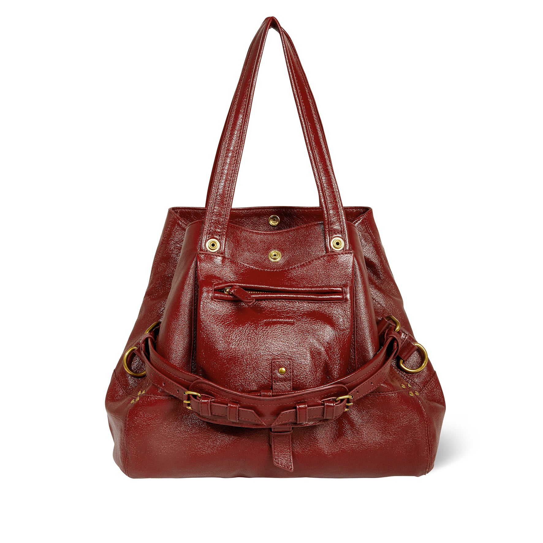 Billy M Bag Acajou Buffaloskin