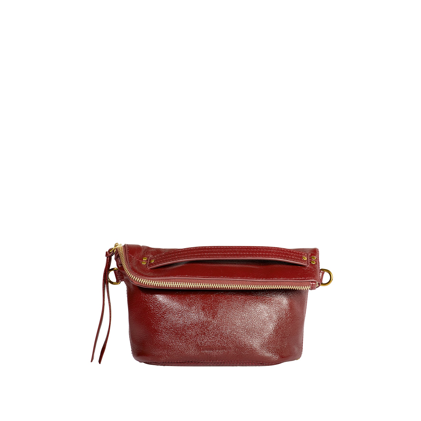 Lucky pochette Acajou Buffaloskin