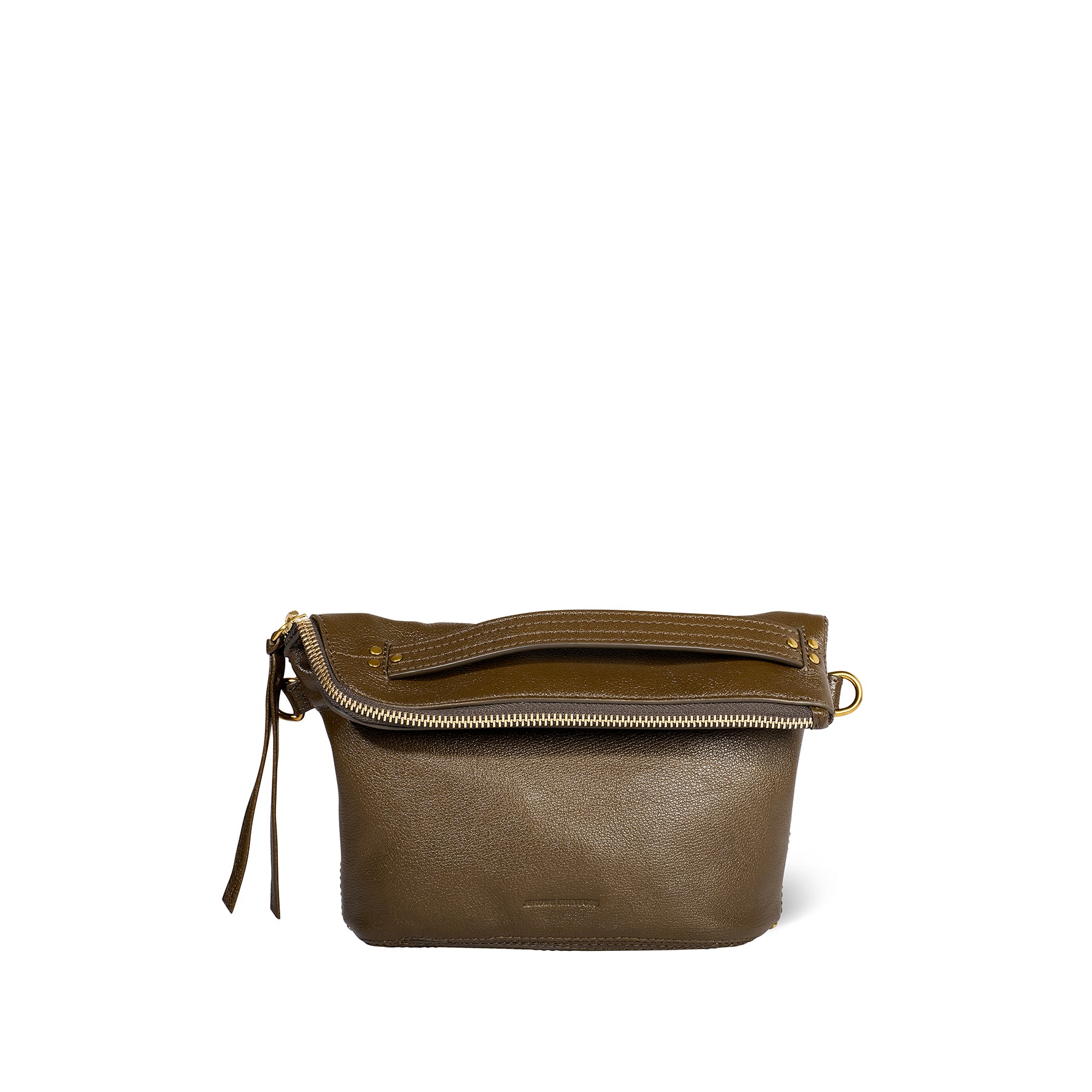 Lucky pochette Kaki Buffaloskin