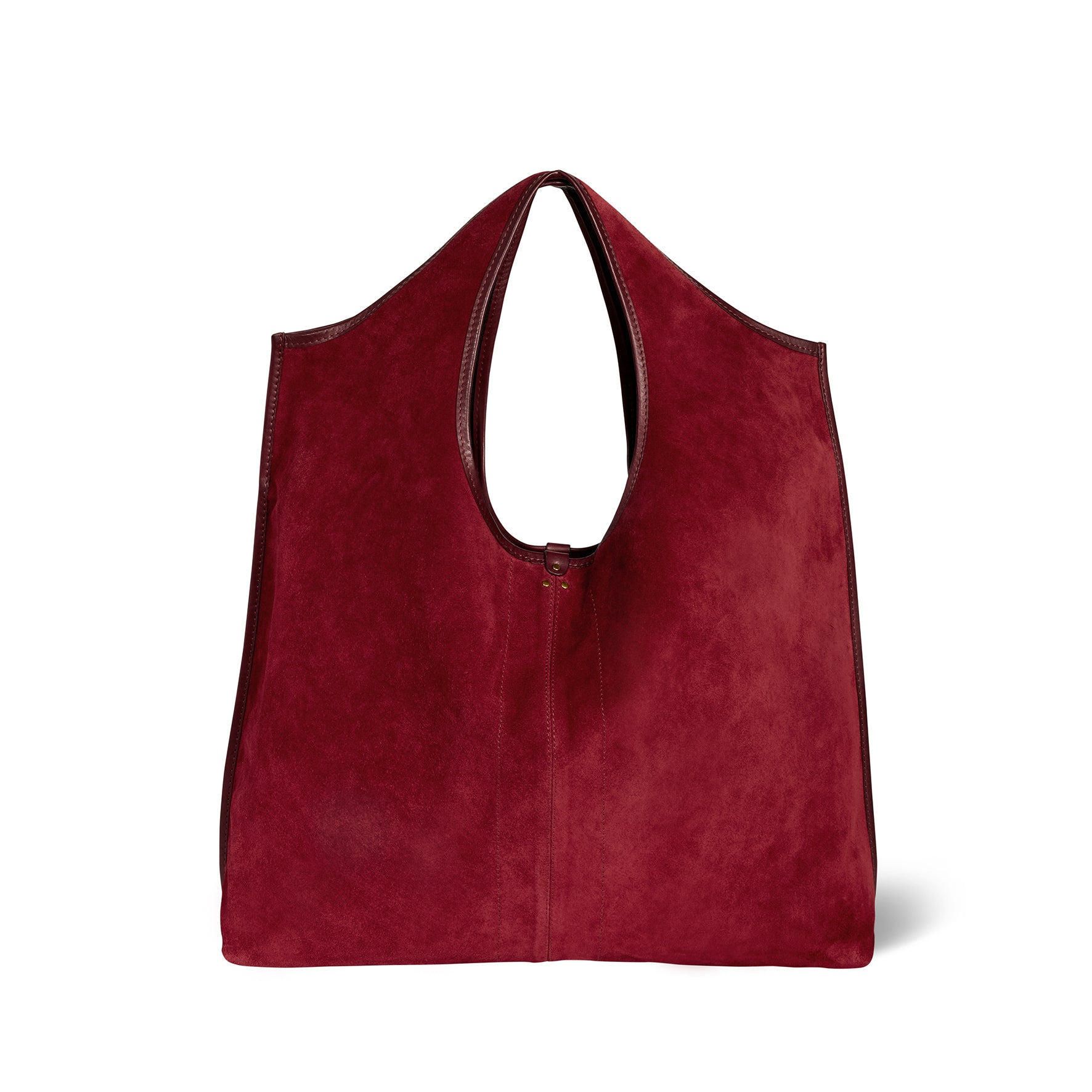 Paco Bag Burgundy Split Suede