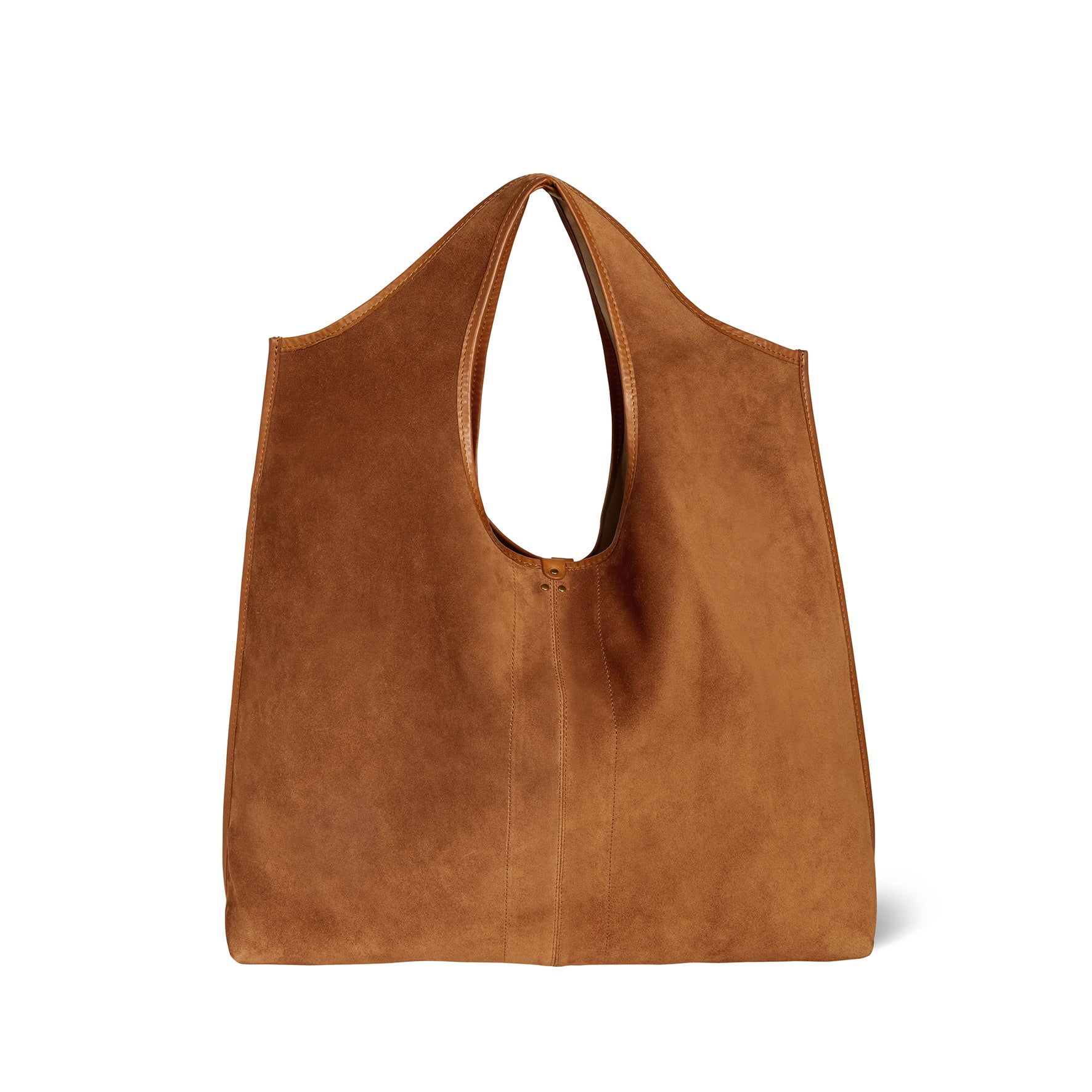 Paco Bag Caramel Split Suede