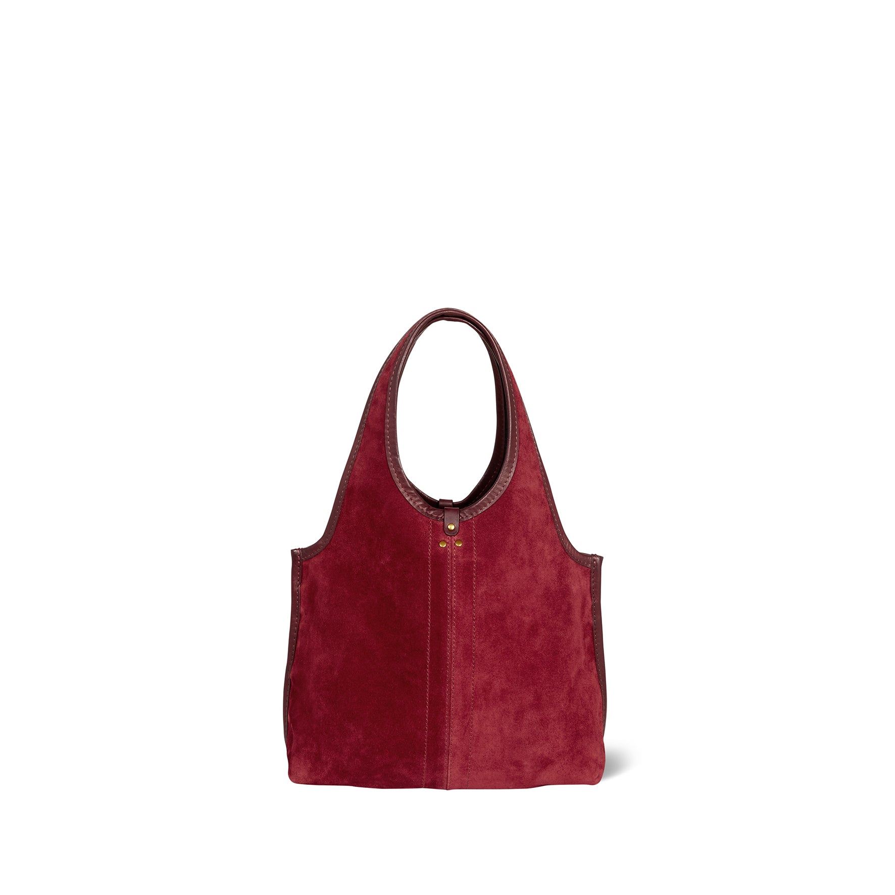 Paco S Bag Burgundy Split Suede