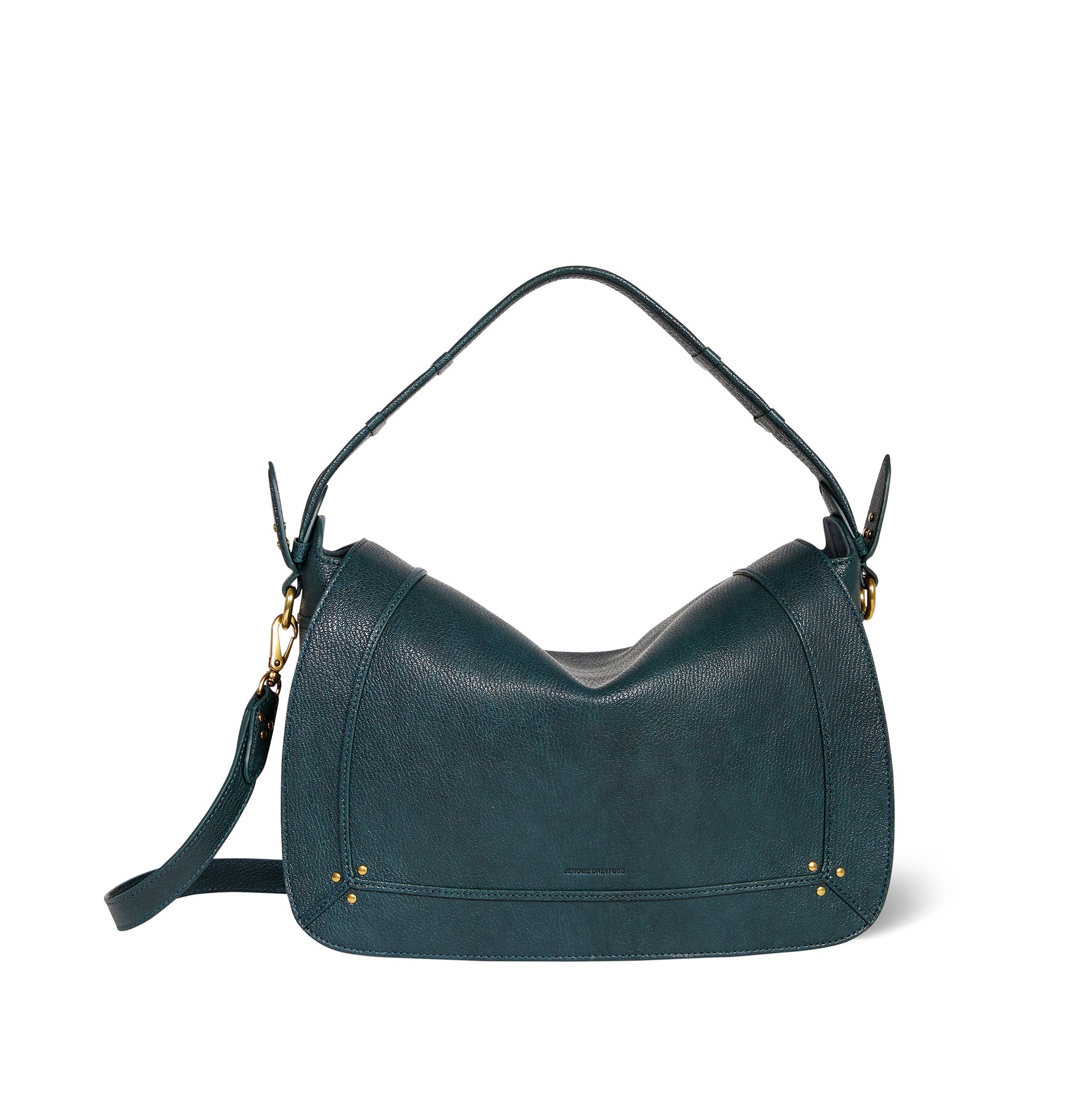 Pepito L Bag Petrol Goatskin