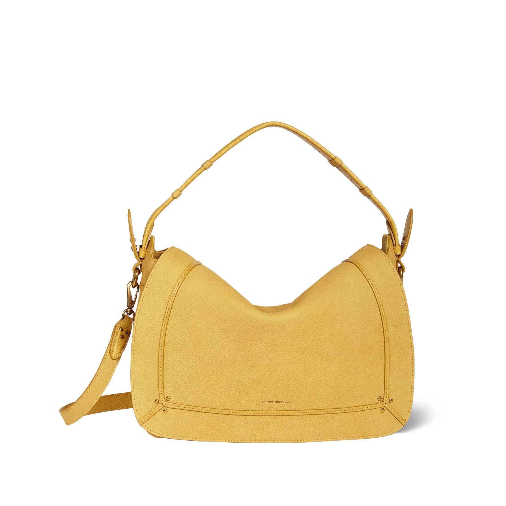 Pepito L Bag Nubuck Mimosa Cowskin