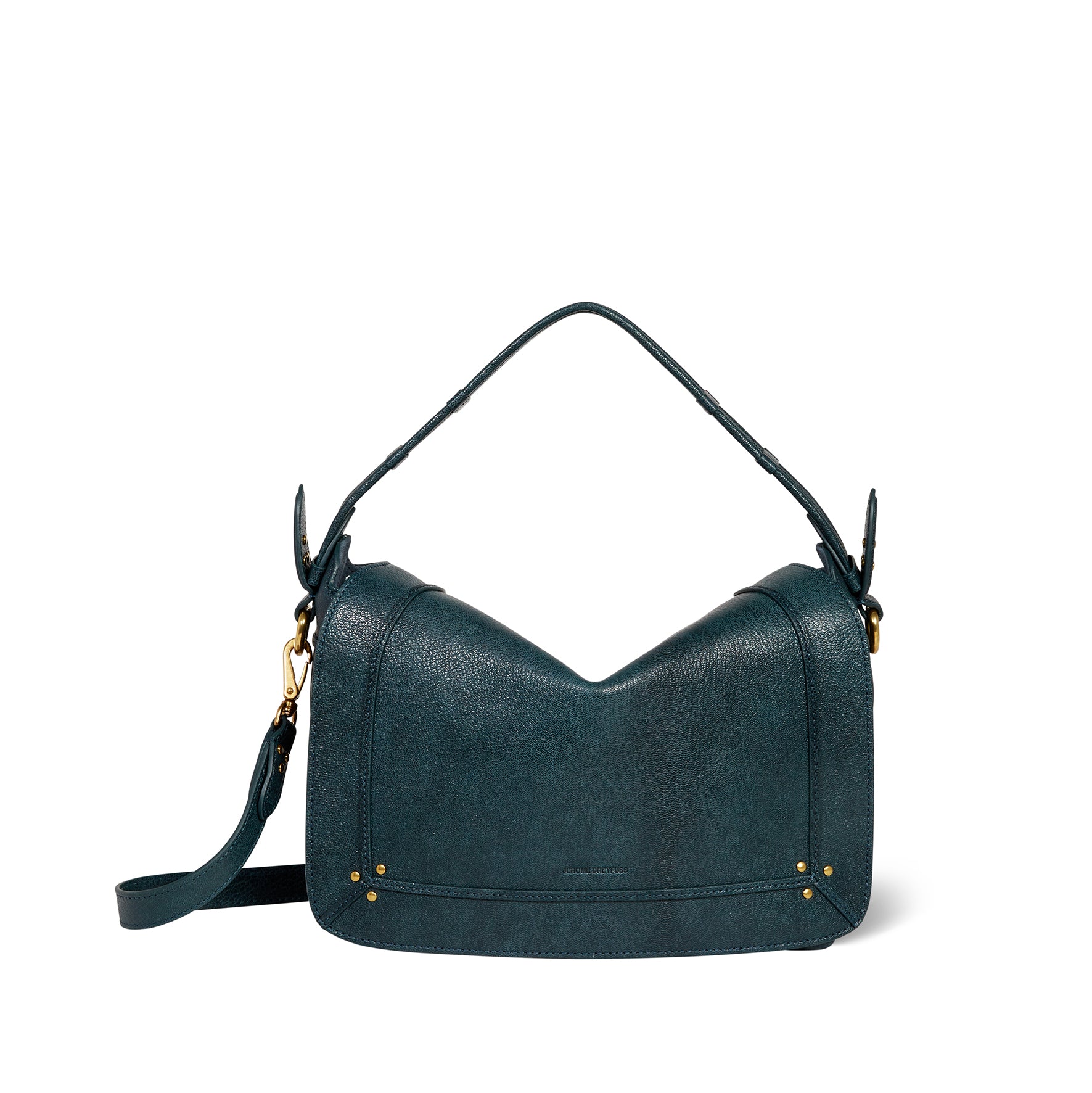 Pepito M Bag Petrol Goatskin