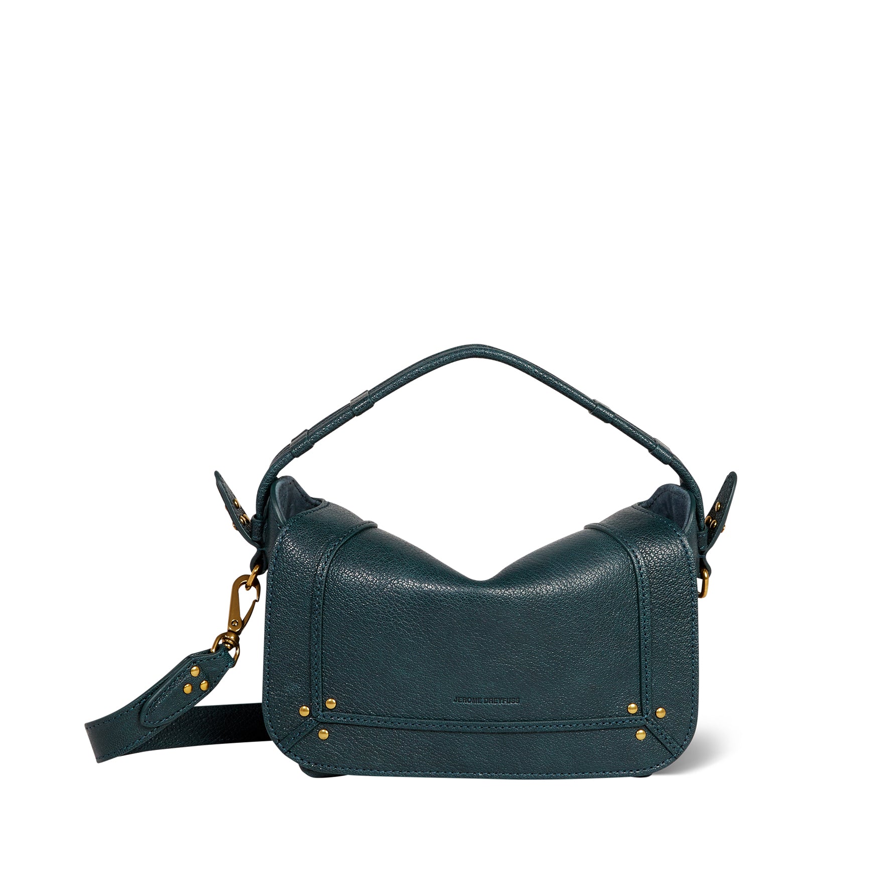 Pepito S Bag Petrol Goatskin