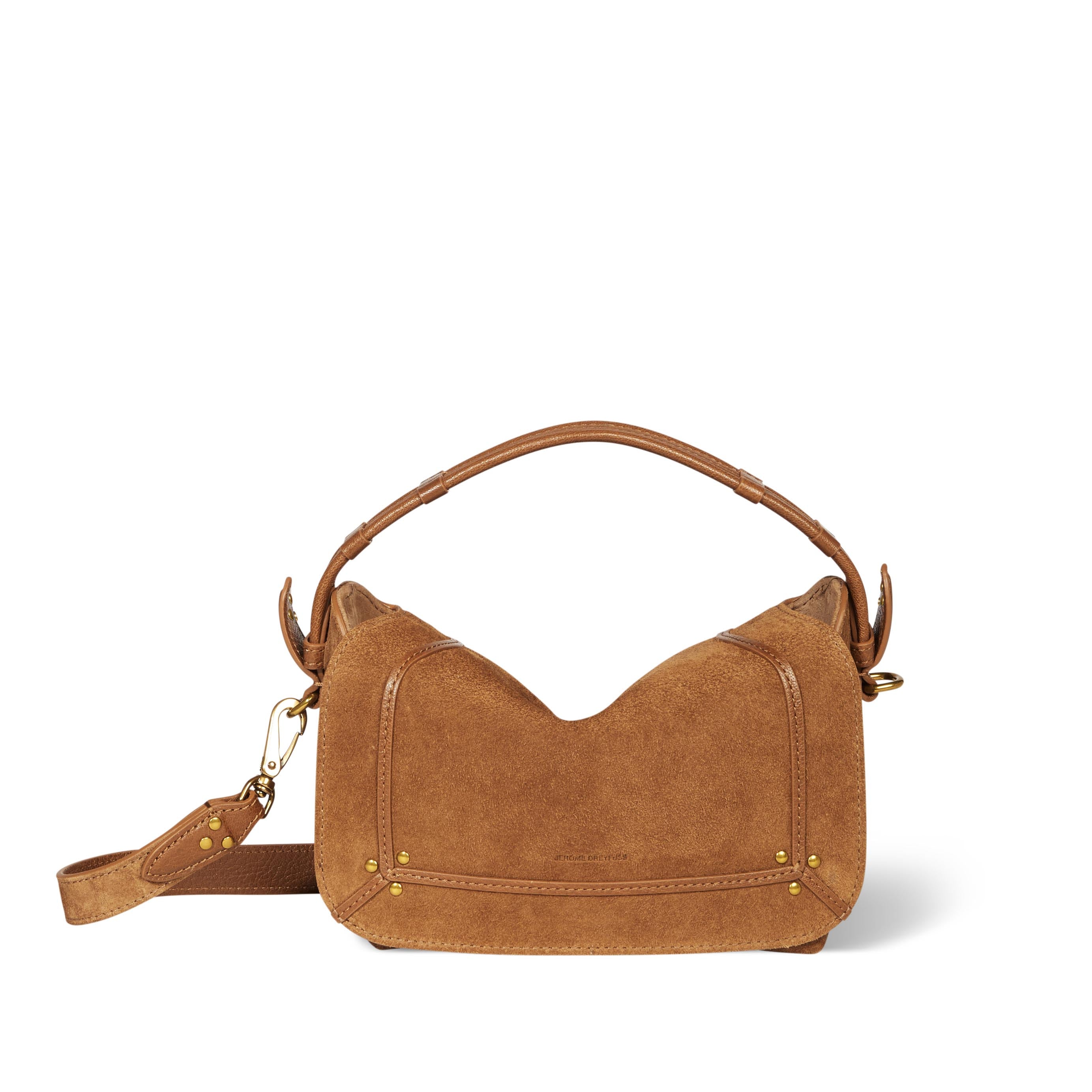 Pepito S Bag Tabac Split Suede