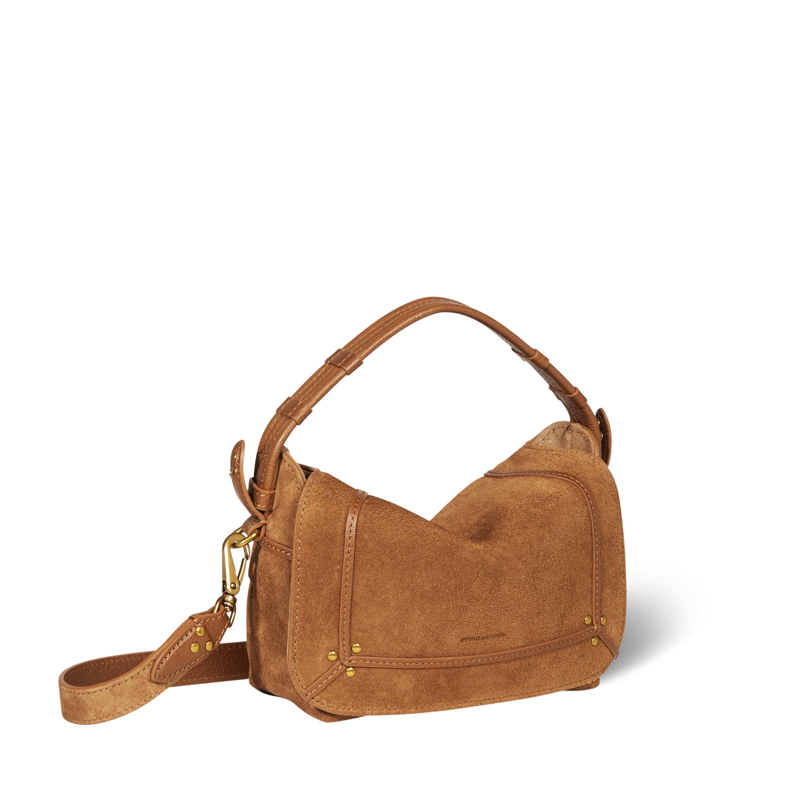 Pepito S Bag Tabac Split Suede