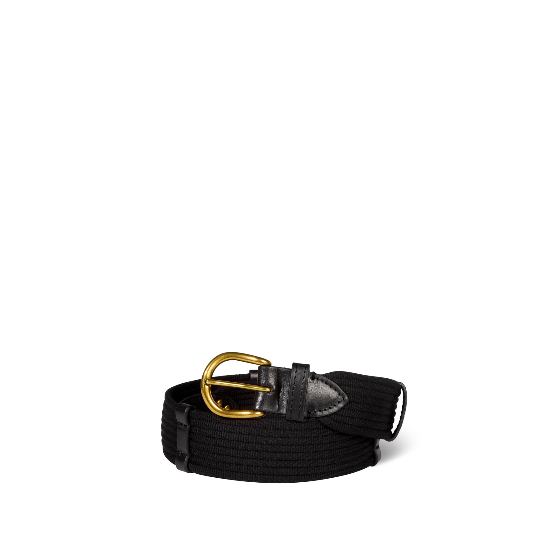 Ceinture Sangle Large Vachette Noir Brass