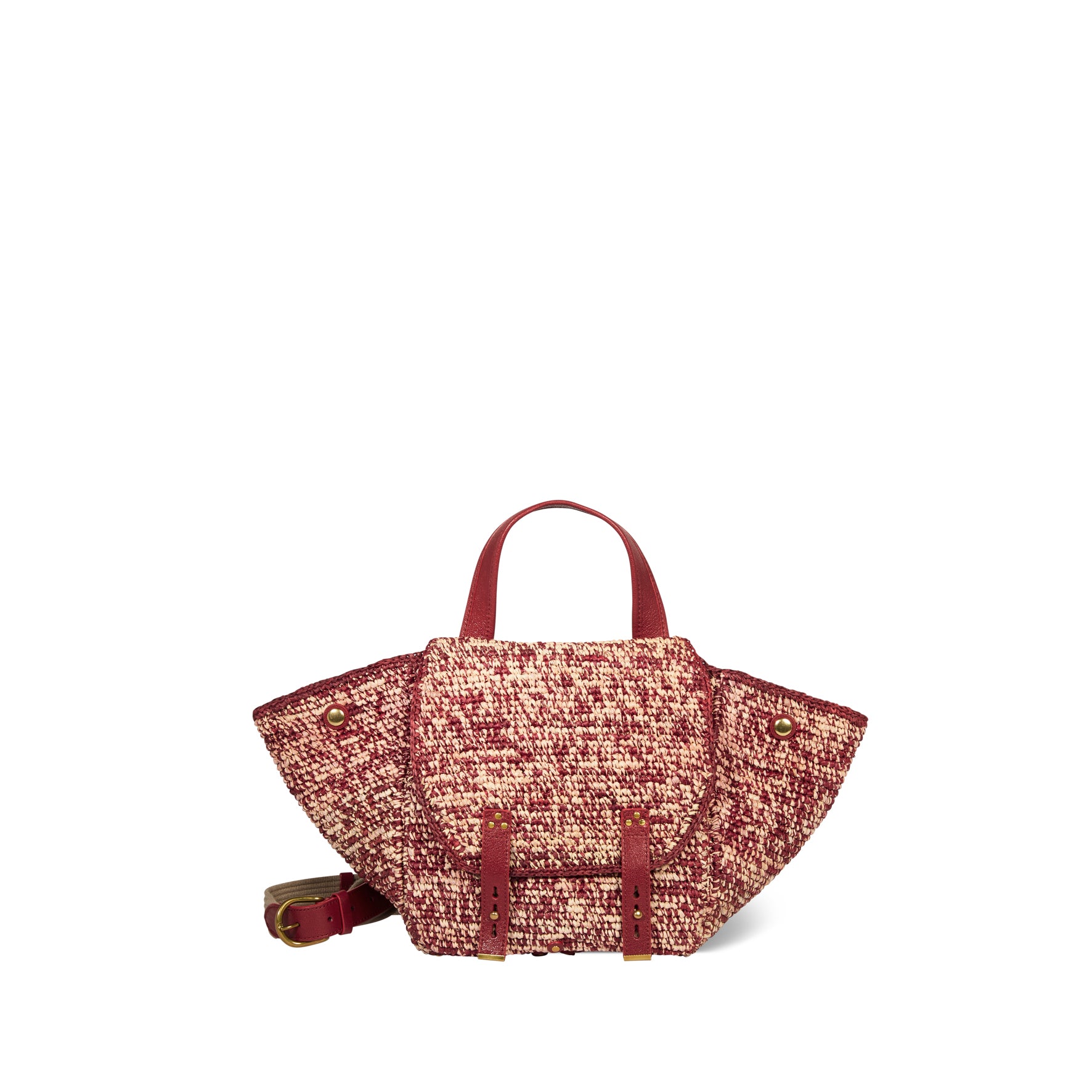 Sac Stan Panier M Raphia Ruby