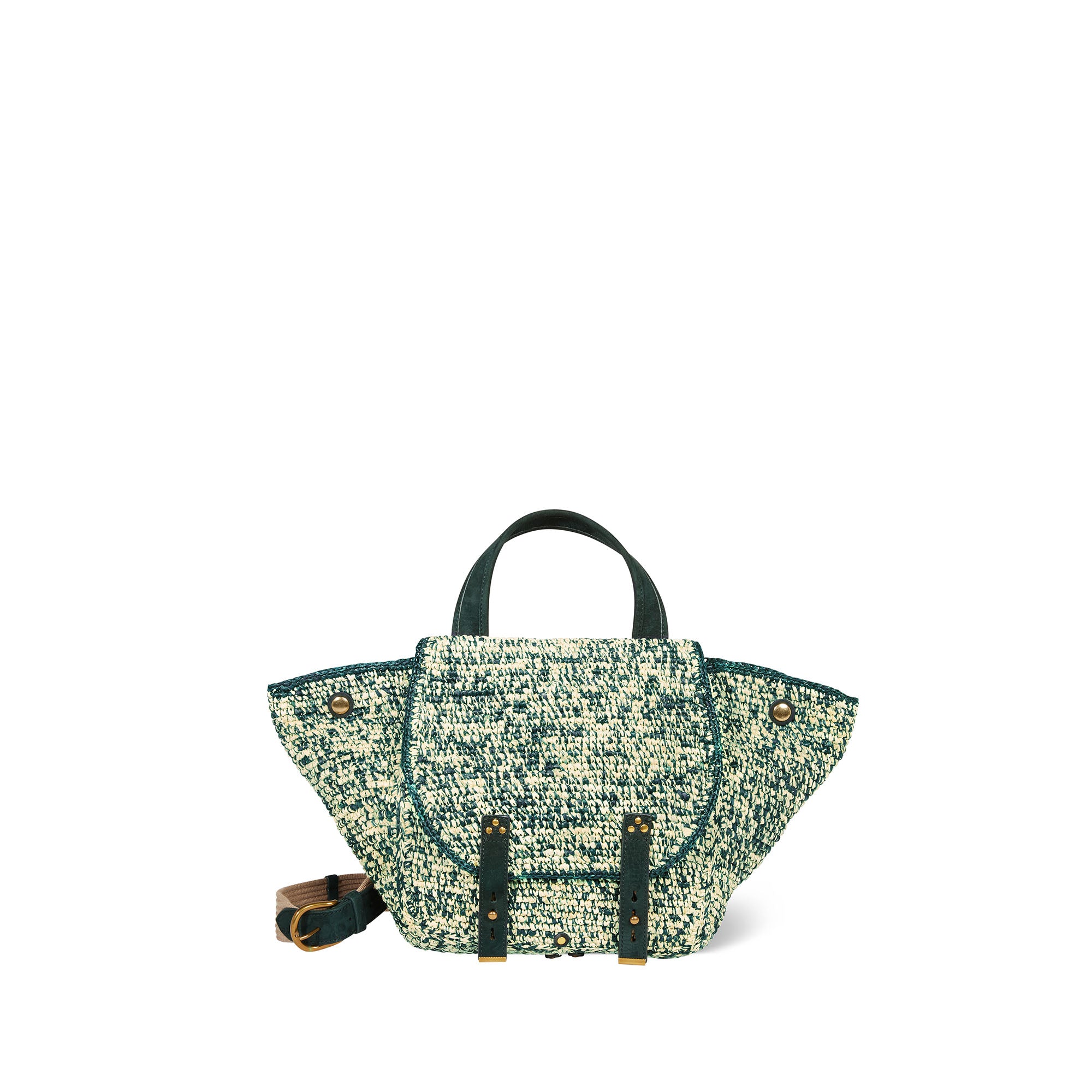 Sac Stan Panier M Raphia Vert