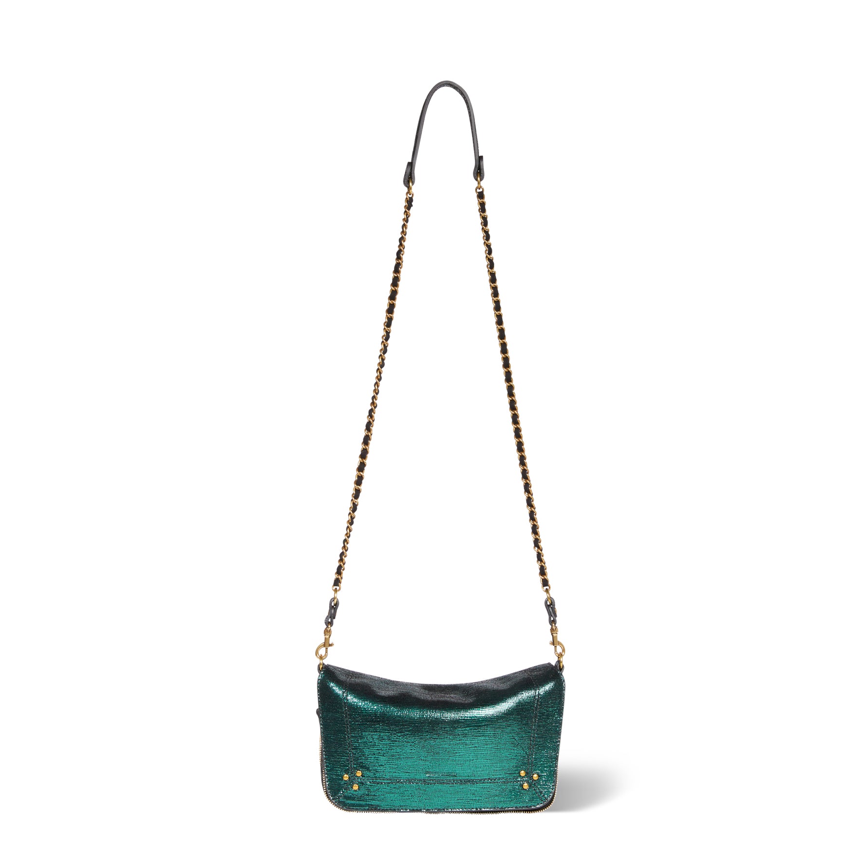 Sac Bobi S Chèvre Lamé Vert