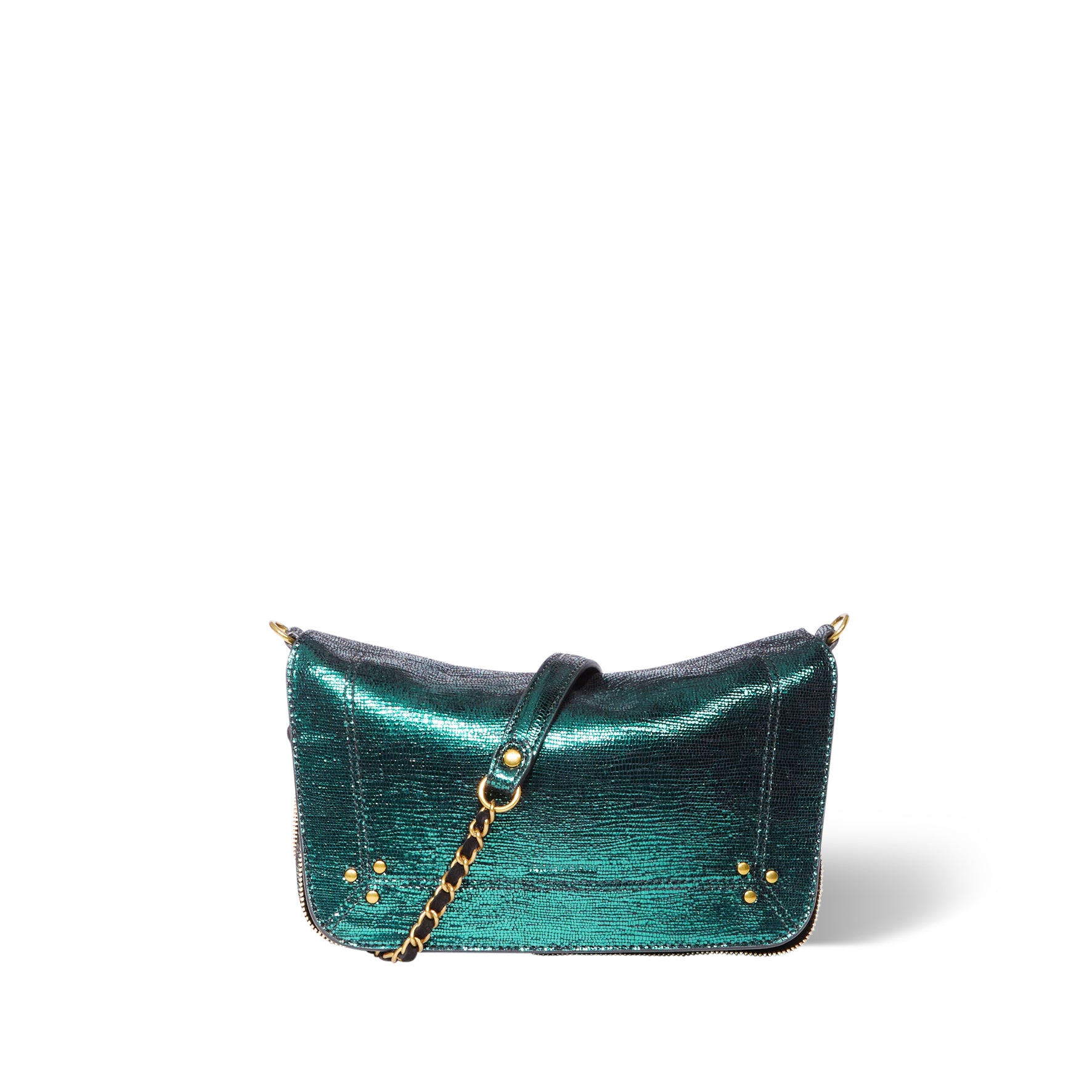 Sac Bobi S Chèvre Lamé Vert