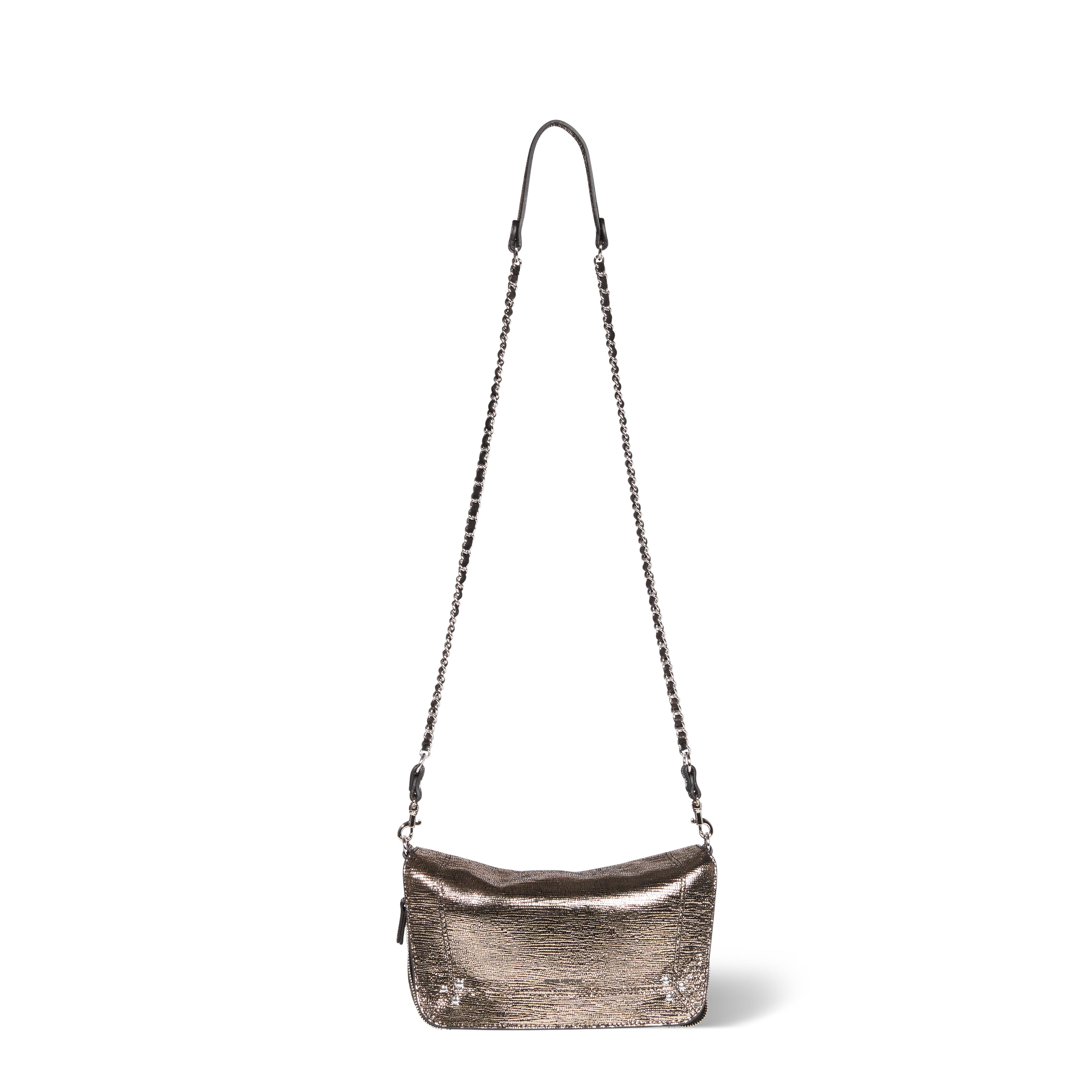 Sac Bobi S Chèvre Lamé Champagne