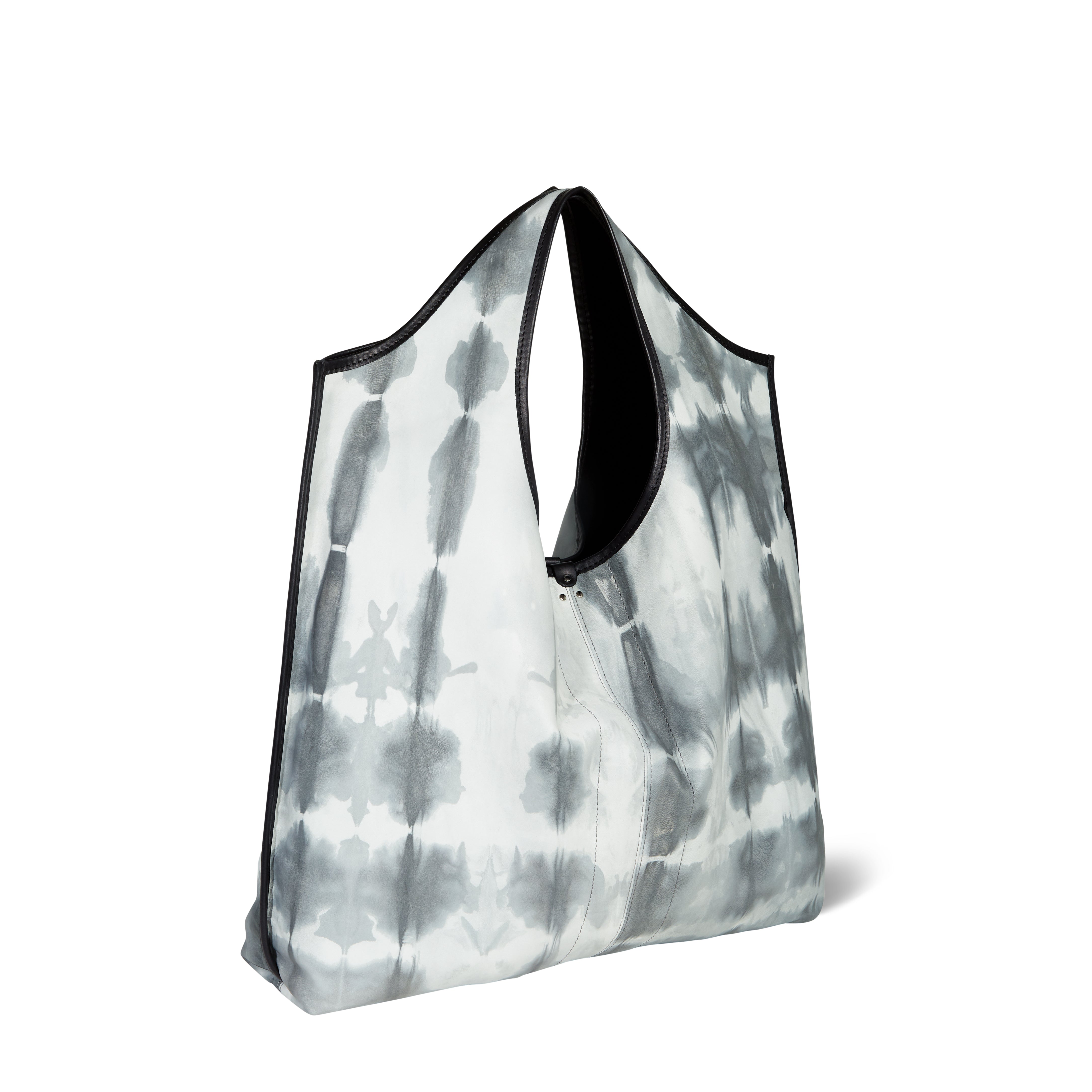 Sac Paco Agneau Tie & dye gris