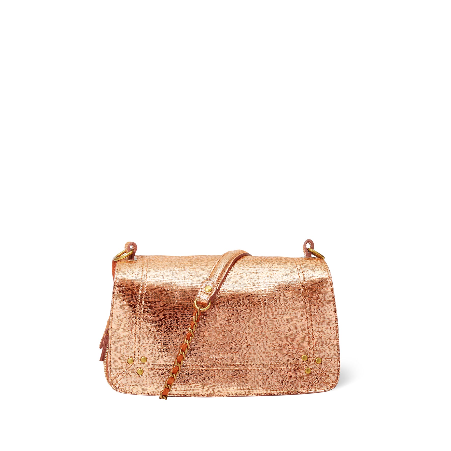 Sac Bobi Chèvre Lamé Rose Gold