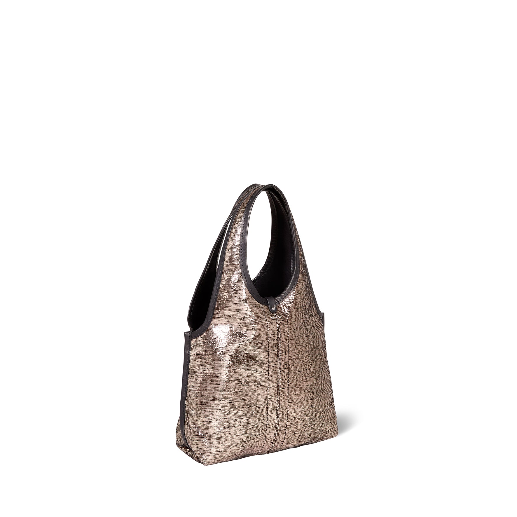 Sac Paco S Chèvre Lamé Champagne