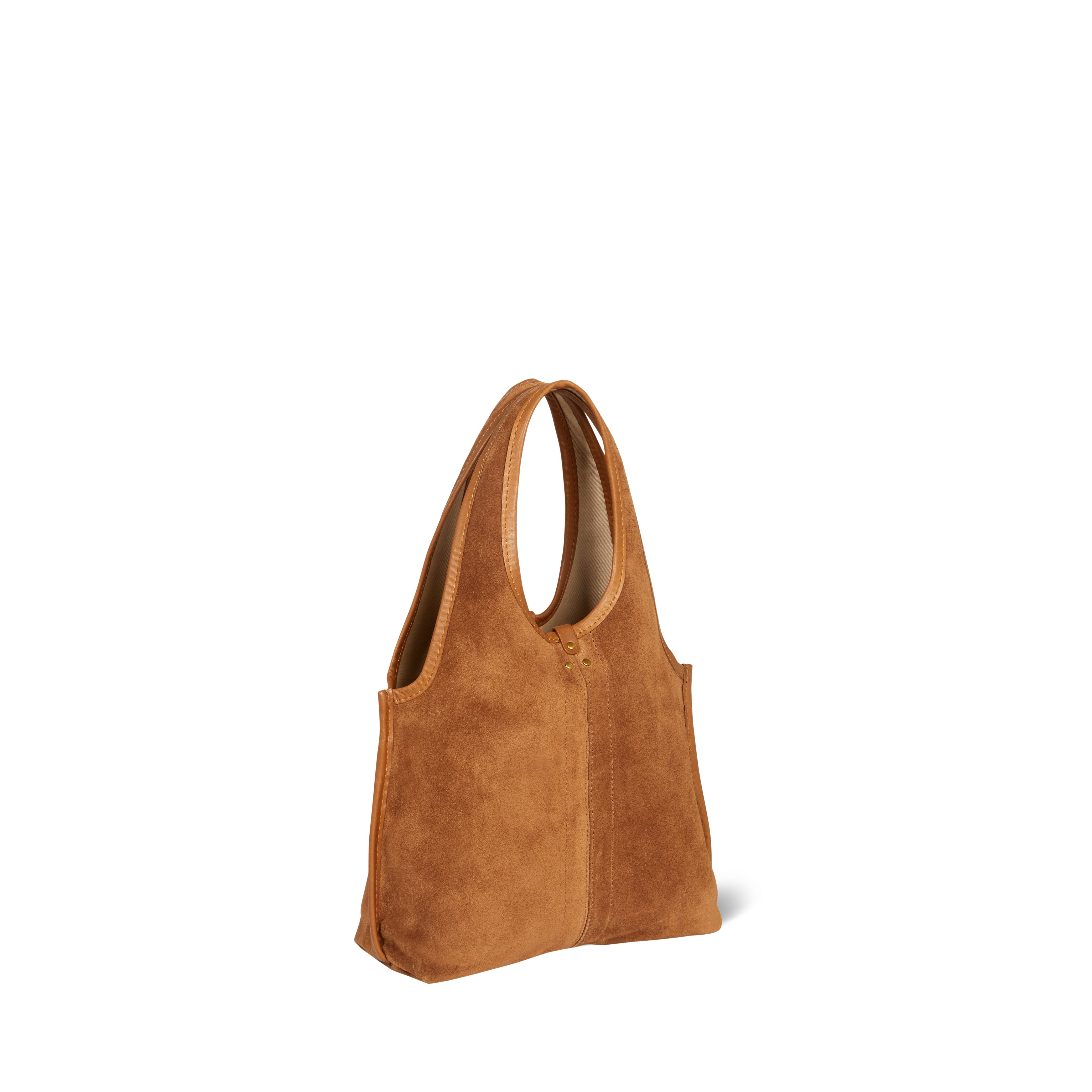 Sac Paco S Croûte Velours Caramel